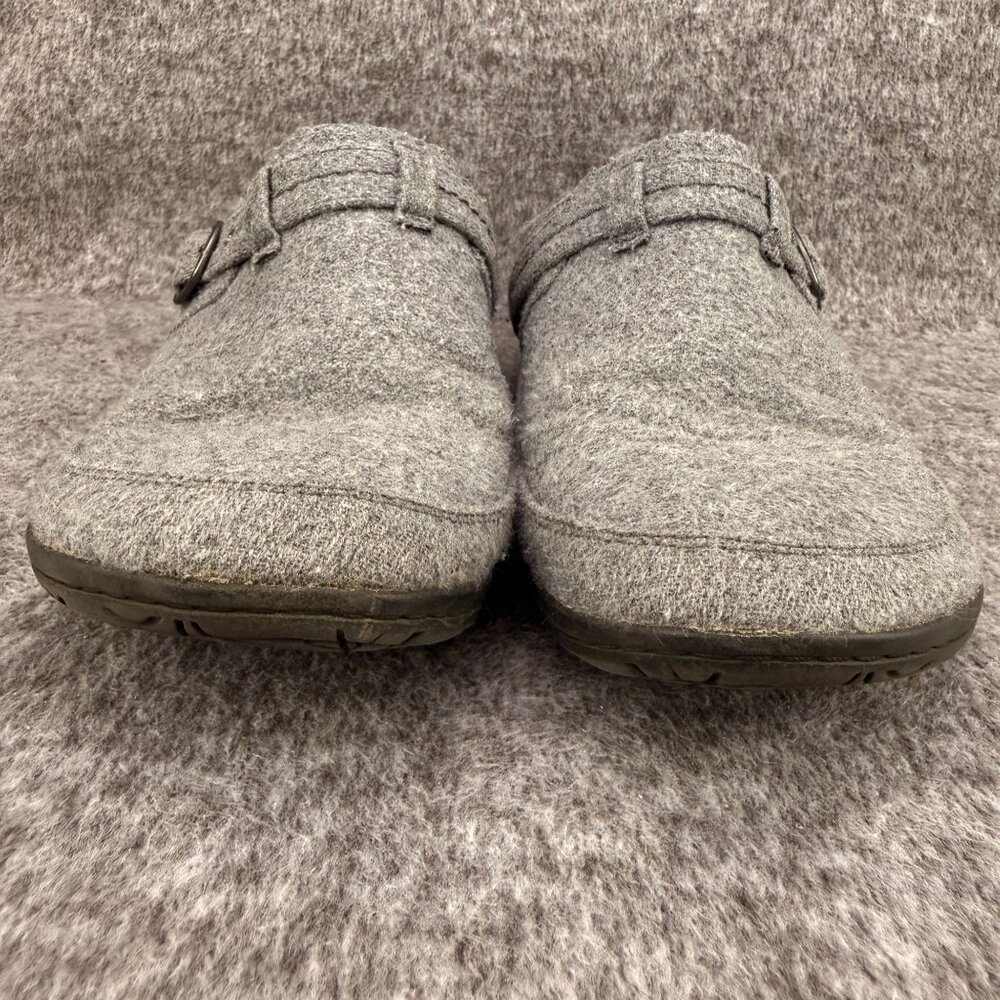✅Womens 10 Merrell Gray Wool-Blend Clogs Buckle Casual Comfort Fashion Shoe✅PET - Picture 5 of 13